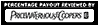 Payouts verified by PWC